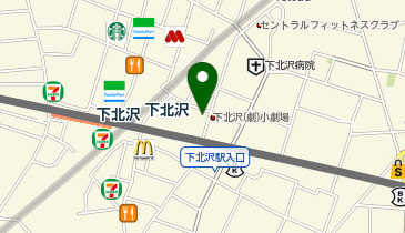 高級芋菓子しみず 下北沢店の地図画像