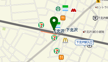 OHAGI3 下北沢店の地図画像