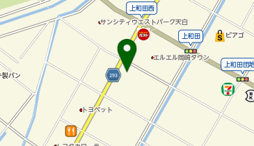 台湾まぜそば 禁断のとびら エルエルタウン岡崎店の地図画像