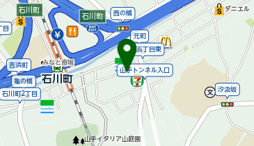 和ダイニング 灯火の地図画像