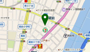 蔵前 木由無の地図画像