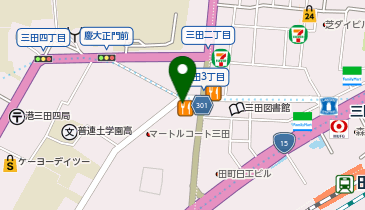BUNK SANDWICHES(バンク サンドイッチ) 三田聖坂店の地図画像