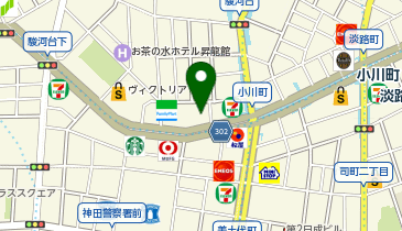 RDC BASE(アールディーシー ベース) 神田小川町店の地図画像