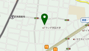 グランダ学芸大学の地図画像