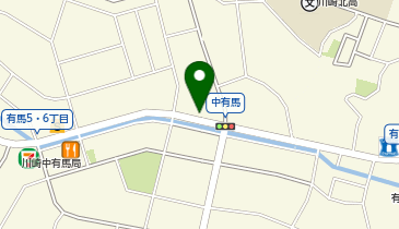 ワークランド有馬店の地図画像