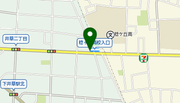 新車のマーケットの地図画像