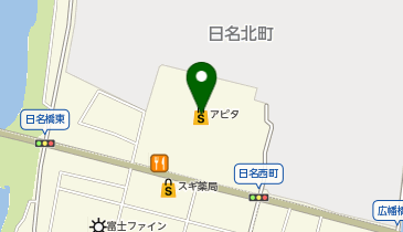 バーンズ アピタ岡崎北店の地図画像