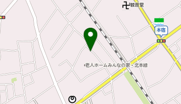 夢眠きたもとの地図画像
