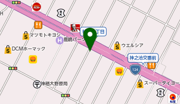 乃が美はなれ 神栖販売店の地図画像