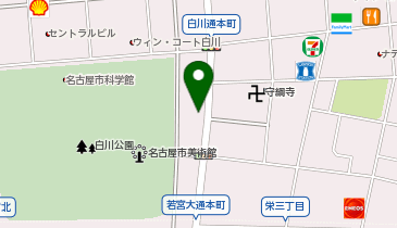 乃が美はなれ 栄販売店の地図画像