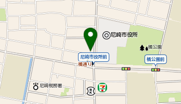 乃が美はなれ 尼崎市役所前店の地図画像