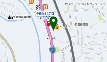 乃が美はなれ 川西多田販売店の地図画像