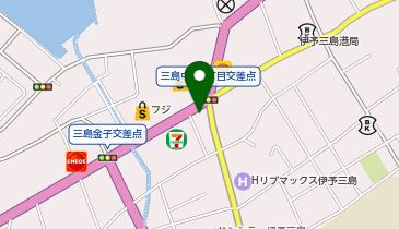 乃が美はなれ 伊予三島販売店の地図画像
