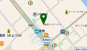三菱UFJ銀行 ATMコーナー 豊洲店の地図画像