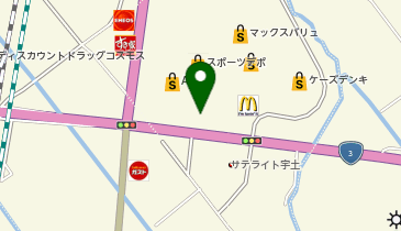 快活CLUB(クラブ) 熊本宇土店の地図画像