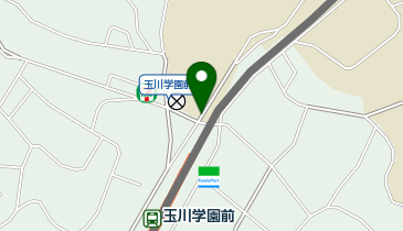 学校法人玉川学園 正門の地図画像