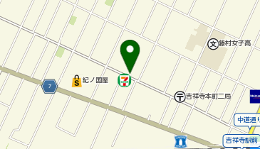 ネコセカイ 吉祥寺本店の地図画像