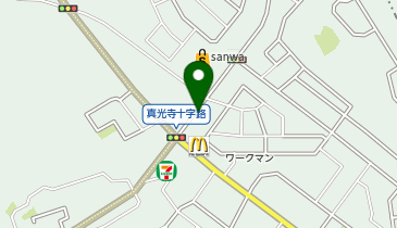 餃子の雪松 鶴川真光寺店の地図画像