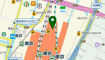 QBハウス(キュービーハウス) 東京駅日本橋口店の地図画像