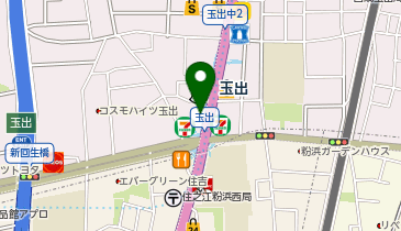 通勤型シェアサイクル ヴェリブ玉出の地図画像