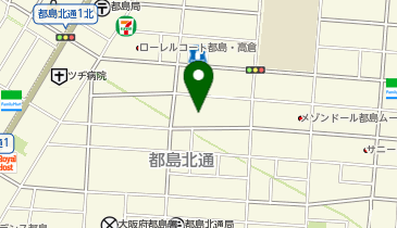 子ロバ乳児園の地図画像