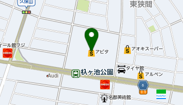 長久手市サービスコーナーの地図画像