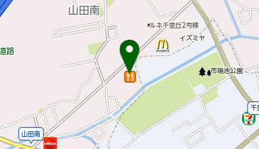 類農園直売所 イズミヤ千里丘店の地図画像