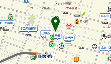 ブルーシール 姫路駅前店の地図画像