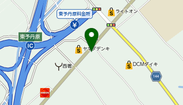 餃子の雪松 西条店の地図画像