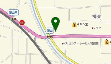 生鮮&業務スーパーボトルワールドOK 大和高田店の地図画像