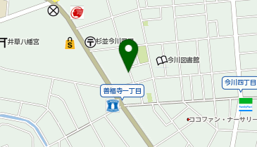 上井草会議室の地図画像