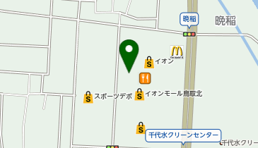 QUICK COLOR-Q(クイックカラーQ) イオンモール鳥取北店の地図画像