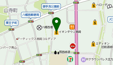 QUICK COLOR-Q(クイックカラーQ) イオンタウン黒崎店の地図画像