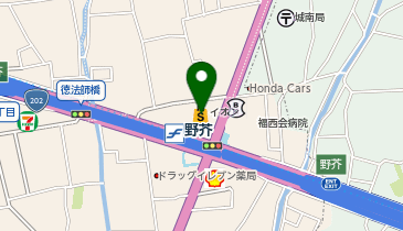 QUICK COLOR-Q(クイックカラーQ) イオン野芥店の地図画像