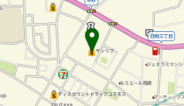 QUICK COLOR-Q(クイックカラーQ) サンリブ朝日ヶ丘店の地図画像