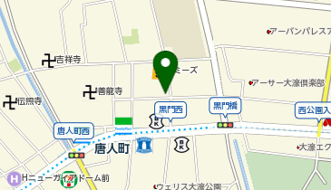 QUICK COLOR-Q(クイックカラーQ) 唐人町商店街店の地図画像