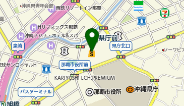 牛たん 東山 デパートリウボウ店の地図画像