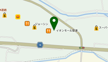トヨタカローラ滋賀COROLLA BASE(カローラ ベース) イオンモール草津店の地図画像