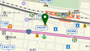 iPhone(アイフォン)修理救急便 明石駅前店の地図画像