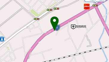 餃子の雪松 四国中央店の地図画像