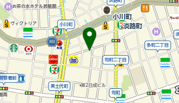 STUDIO MATATU Shin Ochanomizu(スタジオ マタツ シン オチャノミズ)の地図画像