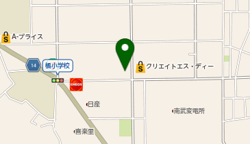 メディカルホームグランダ武蔵新城の地図画像