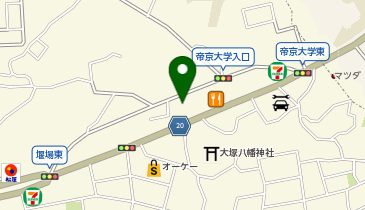 T-House(ティー ハウス) 帝京大学国際学生寮 八王子大塚の地図画像
