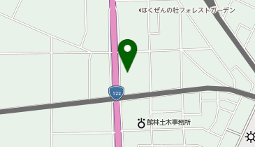 県西在宅クリニック舘林の地図画像