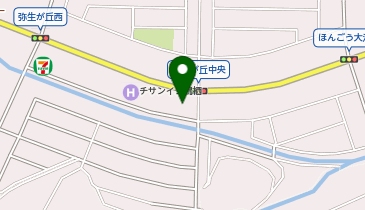 こころ整骨院の地図画像