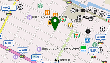 セガ静岡の地図画像