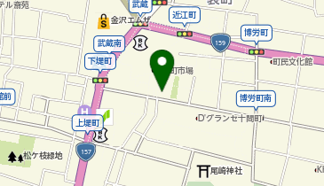 金沢プリン亭の地図画像