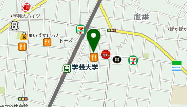 アエラス 学芸大学店の地図画像