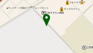 ホンダグロス北海道 江別センターの地図画像