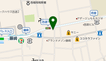 One(ワン)鮹の地図画像